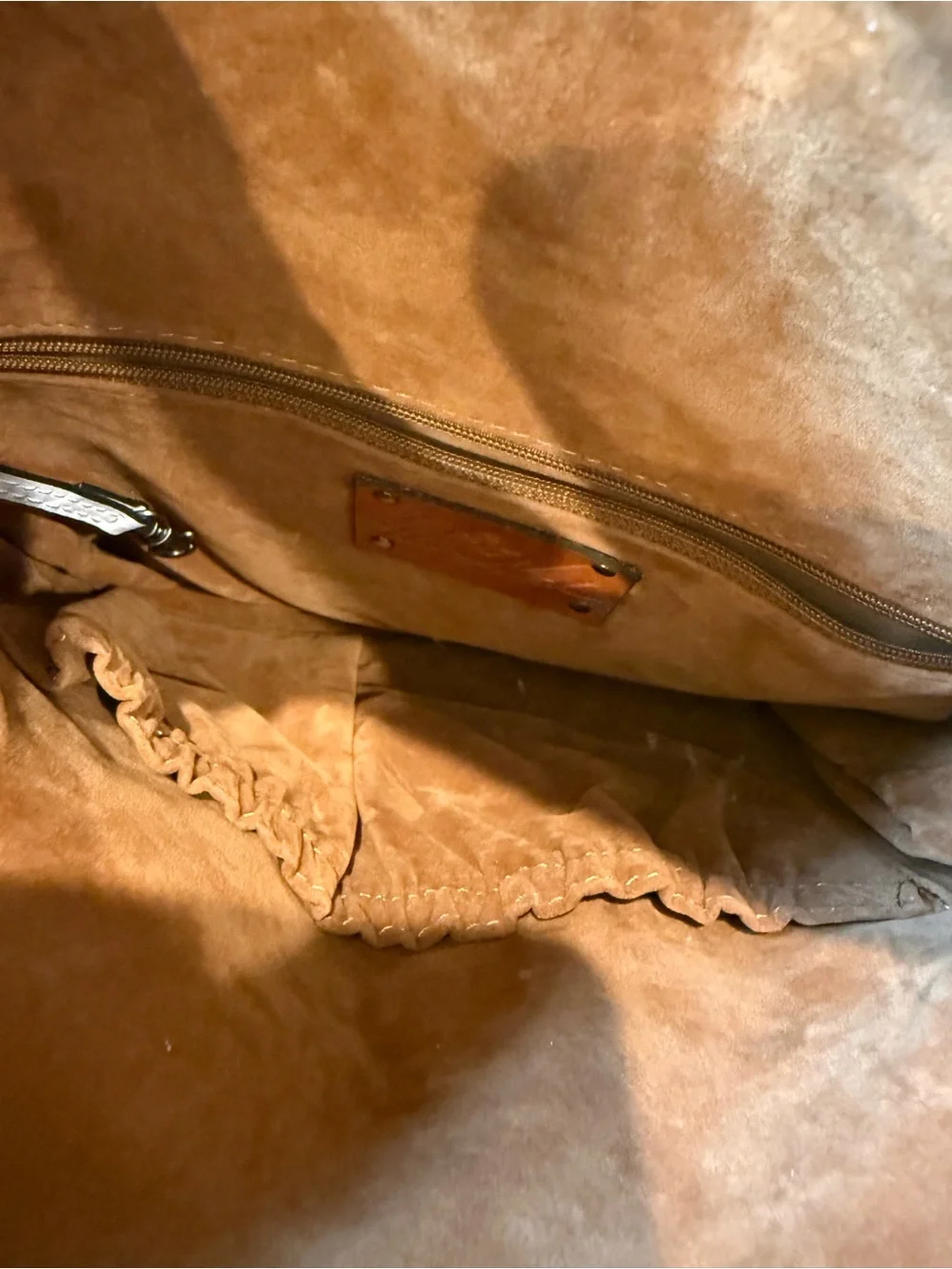 Patricia Nash White Leather Convertible Hobo backpack Crossbody NWOT